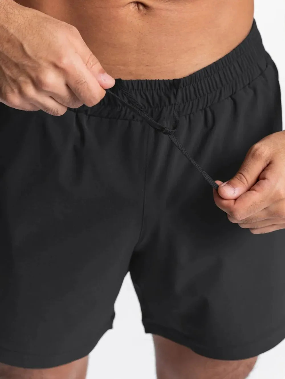 Men’s active shorts front view